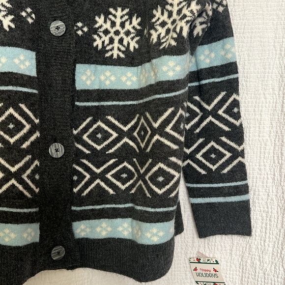 Women’s Holiday Cardigan. Size 1X. - Picture 2 of 6